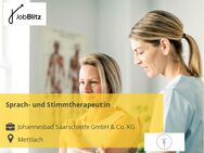 Sprach- und Stimmtherapeut:in - Mettlach