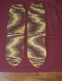 Socken, handgestrickt, Größe 38 - Jülich