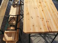Bierzeltgarnitur +++ leihen +++ Tisch + Bänke klappbar - Brandenburg (Havel)
