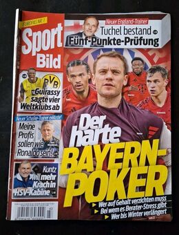 Sport Bild Nr. 43/2024 23.10.2024 Bundesliga Fußball SportBild Bayern München - Essen