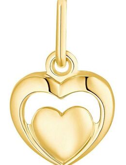 Amor Kettenanhänger Golden Heart, 2013373, Made in Germany