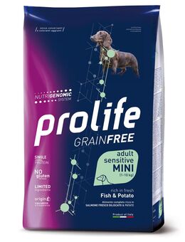 Dog Prolife Grainfree Sensitive Mini Fisch & Kartoffel - 7 kg