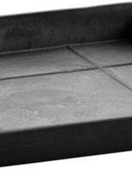 ECOPOTS Blumentopfuntersetzer SQUARE SAUCER Dark Grey, BxTxH: 28x28x3 cm