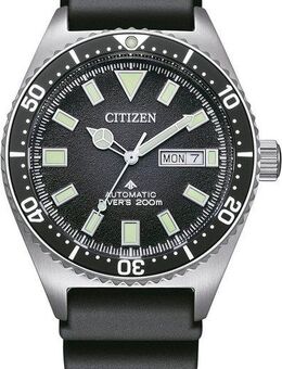 Citizen Automatikuhr Promaster Mechanical Diver NY0120-01EC, Armbanduhr, Herrenuhr, Damenuhr, Taucheruhr, bis 20 bar wasserdicht