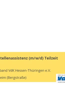 Beratungsstellenassistenz (m/w/d) Teilzeit - Heppenheim (Bergstraße)