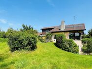 Attraktives Landhaus sep. Einliegerwhg. - 1.600 qm uneinsehb. Gartengrundstück - ruhig, sonnig, Pool - Teisendorf