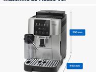 De'Longhi Kaffeevollautomat Magnifica Start Milk ECAM220.80.SB, intuitives Bedienfeld mit Soft-Touch-Symbolen, silber-schwarz