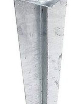 Alberts Einschlag-Bodenhülse, zum Einschlagen, für Rundholzpfosten, Ø81 mm, Gesamtlänge 600 mm