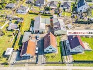 IMMOBERLIN.DE - Charmantes Haus mit Nebengebäuden in familienfreundlicher Lage - Fredersdorf-Vogelsdorf