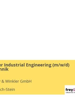 Projektleiter Industrial Engineering (m/w/d) Medizintechnik - Königsbach-Stein