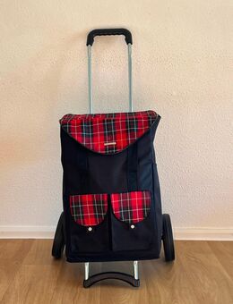 Andersen Einkaufstrolley schwarz kariert - top Zustand - Potsdam