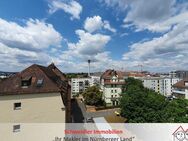 Fast ganz oben den Fernblick genießen: Gepflegte 2,5-Zimmer-Wohnung mit Loggia & Lift in Nbg.-Höfen - Nürnberg