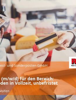 Verkäufer (m/w/d) für den Bereich: Teppichboden in Vollzeit, unbefristet - Bitterfeld-Wolfen