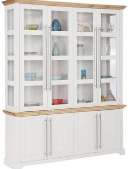Home affaire Vitrine Meliss aus massiver Kiefer, FSC® zertifiziert, Breite 171 cm
