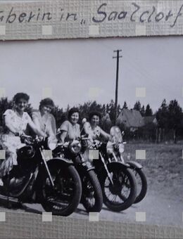 Mini - Fotoalbum Urlaub 1956 Sächsische Schweiz Streumen , Bad Lobenstein , Saaldorf - Berlin