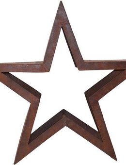 HOFMANN LIVING AND MORE Kaminholzregal Stern, Weihnachtsdeko aussen, BxTxH:86x26x86 cm