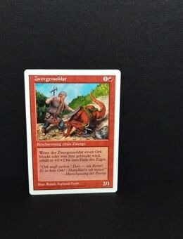 Magic The Gathering-Zwergensoldat - Nörvenich