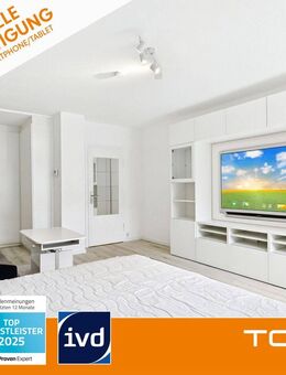 Möblierte 1-Zimmer-Wohnung mit Balkon in zentraler Lage von Stuttgart-West - Stuttgart