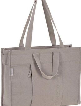 LÄSSIG Wickeltasche Green Label, Tote Up Bag, taupe