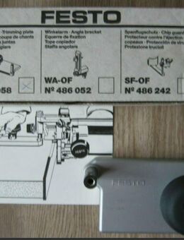 Festo Umleimerplatte UP-OF #486058 für OF900, 1000, 1010, KF neu - Gedern