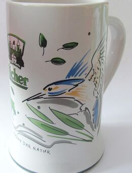 Licher - Eisvogel im Anflug - Bierkrug 0,3 l. - Doberschütz