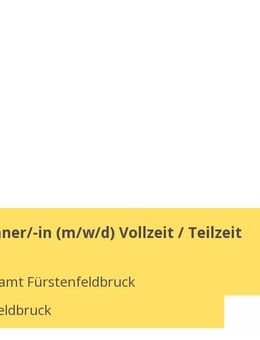Bezügerechner/-in (m/w/d) Vollzeit / Teilzeit - Fürstenfeldbruck
