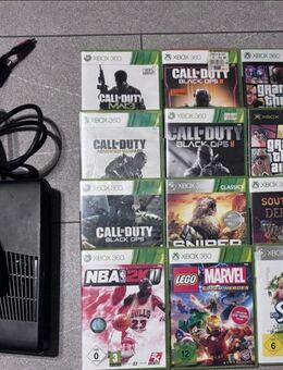 Xbox 360 mit 16 Spielen - Mölln Zentrum