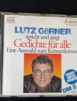 Lutz Görner - spricht und singt Gedichte für alle - Essen