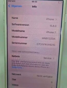 Apple IPhone 7 mit 32 GB Speicher - Dresden