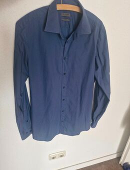 Hemd Herren 42 L Sir Oliver blau top - Trebbin