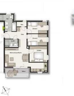 4-Zimmer-Wohnung im Obergeschoss für die Familie! - Gärtringen