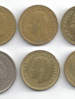 Münzen Spanien 1957 bis 1982 - Bremen