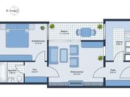 Vermietete 2-Zimmer-ETW zzgl. TG-Stellplatz - München