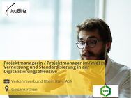 Projektmanagerin / Projektmanager (m/w/d) zur Vernetzung und Standardisierung in der Digitalisierungsoffensive - Gelsenkirchen