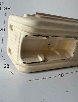 Tabbert Heckverkleidung Leuchtenträger LINKS gebraucht Sonderpreis ca BJ 97 (zB Tabb 540 BJ 97) - Schotten Zentrum