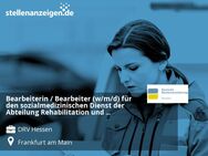 Bearbeiterin / Bearbeiter (w/m/d) für den sozialmedizinischen Dienst der Abteilung Rehabilitation und Klinikmanagement (Vergütung nach EG 6 TV EntgO-DRV) - Frankfurt (Main)
