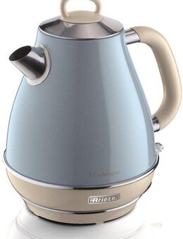 Ariete Wasserkocher Vintage 2869 blau, 1,7 l, 2200 W