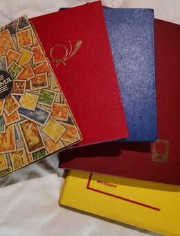 mehrere leere Sammelalben für Briefmarken - Neufahrn (Freising)