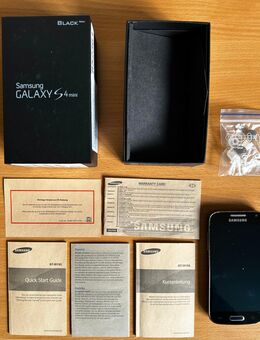 📱Samsung S4 mini 👌🏼 GT-I9195 1,5GB Schwarz ‼️Ohne Simlock Smartphone ✅ - Hamburg