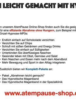 Abnehmen leicht gemacht mit unseren Hypnose-MP3s - Recklinghausen