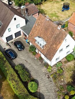 Drei Einheiten, viele Möglichkeiten - Wohnhaus mit Nebengebäude & Gewerbe - Uelzen