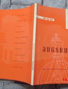 Antiquariat Buch Firma MAN Augsburg Nürnberg 1959 Maschinenfabrik Beigabe Bild von E.P. Tautenhahn Druck Offset - Bottrop