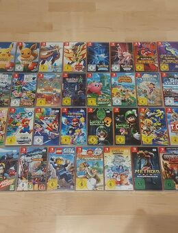 Switch Spiele Pokemon Pikachu Evoli Super Mario Bros Deluxe Wonder Kirby Animal Crossing - Feuchtwangen