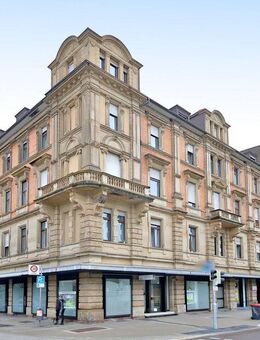 Wohnen mit Geschichte: 4-Zimmer-Wohnung in repräsentativem, denkmalgeschütztem Altbau - Karlsruhe