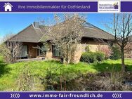 VERKAUFT *** Bungalow in Fertigbauweise unmittelbar in der Nähe zum Knockster Tief in Hinte - Hinte