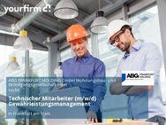 Technischer Mitarbeiter (m/w/d) Gewährleistungsmanagement - Frankfurt (Main)