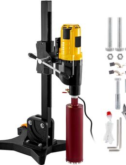 Kernbohrmaschine 750 U/min Drehzahl, Diamantbohrmaschine Easydrive Kernbohrgerät Trockenbohrgerät Magnetbohrmaschine zum Bohren von Stahlbeton usw. 305mm Set mobil Rollen - Wuppertal