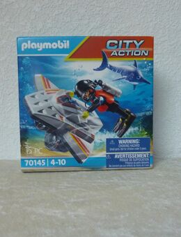 Playmobil CITY ACTION 70145 Seenot: Tauchscooter mit Rettungseinsatz NEU und OVP - Recklinghausen