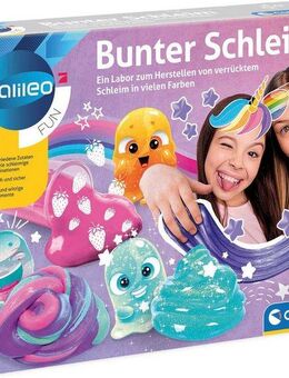 Clementoni® Experimentierkasten Galileo, Bunter Schleim, Made in Europe