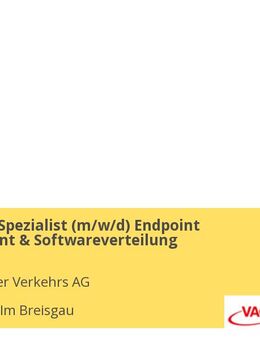 IT-Support Spezialist (m/w/d) Endpoint Management & Softwareverteilung - Freiburg (Breisgau)